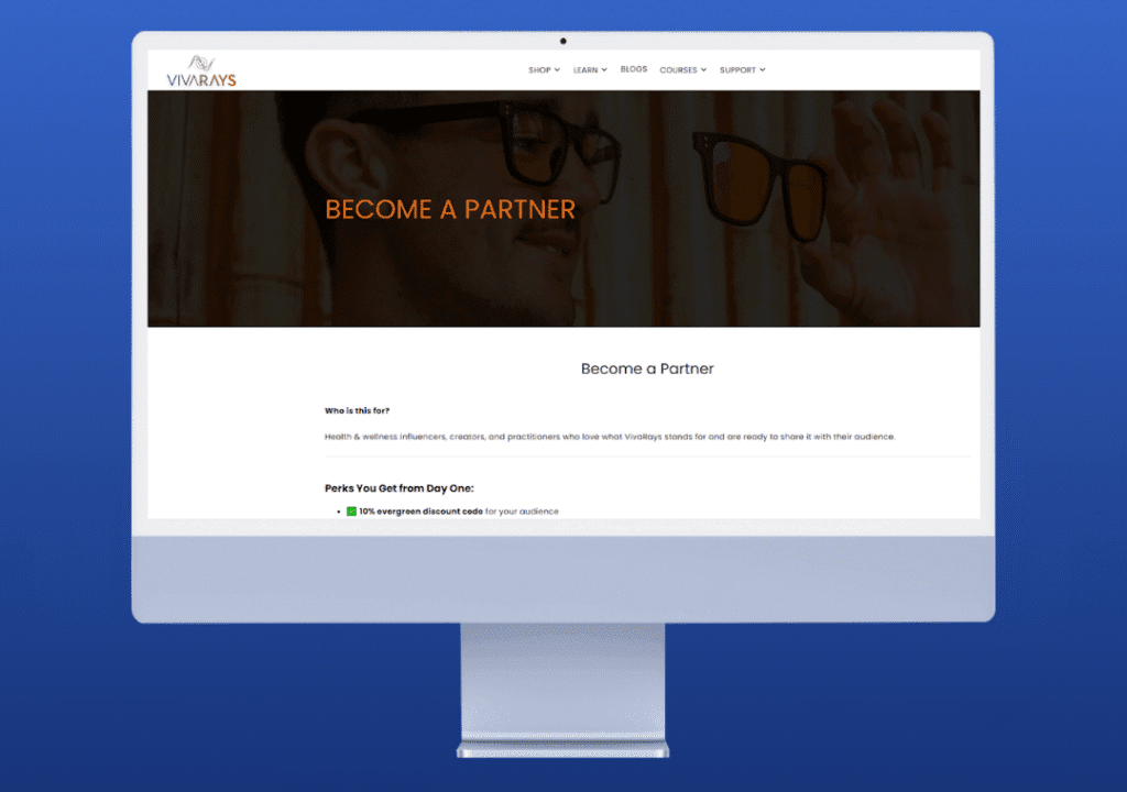Vivarays.com — E-commerce Store Growth — project interface