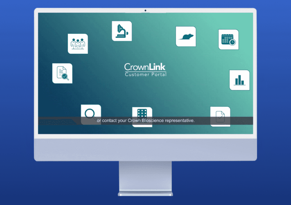 Crown Bioscience — Data Analytics Platform — project interface
