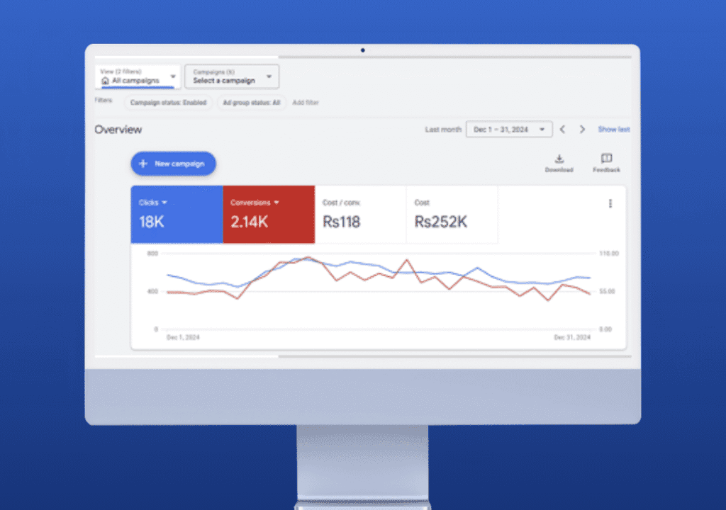 Google Ads Performance Engine — project interface